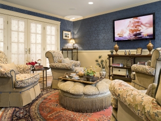 Traditional English Living Room with a Twist 05