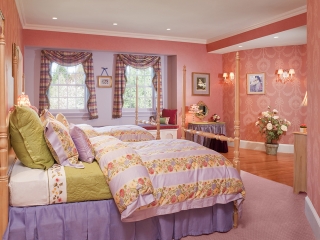 Traditional Interior Design - Grand Mansion Girls Room