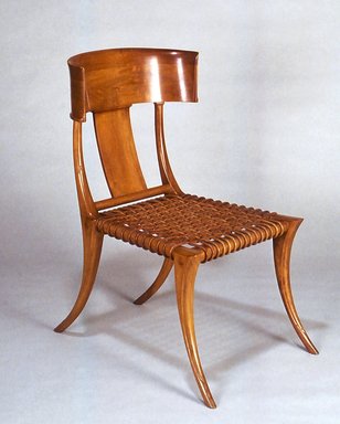 Mid Century Modern Klismos Chair Boston Design And Interiors Inc